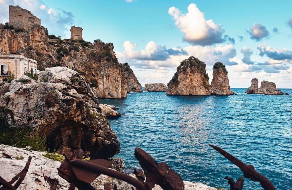 Casa Marte Lägenhet Castellammare del Golfo Exteriör bild